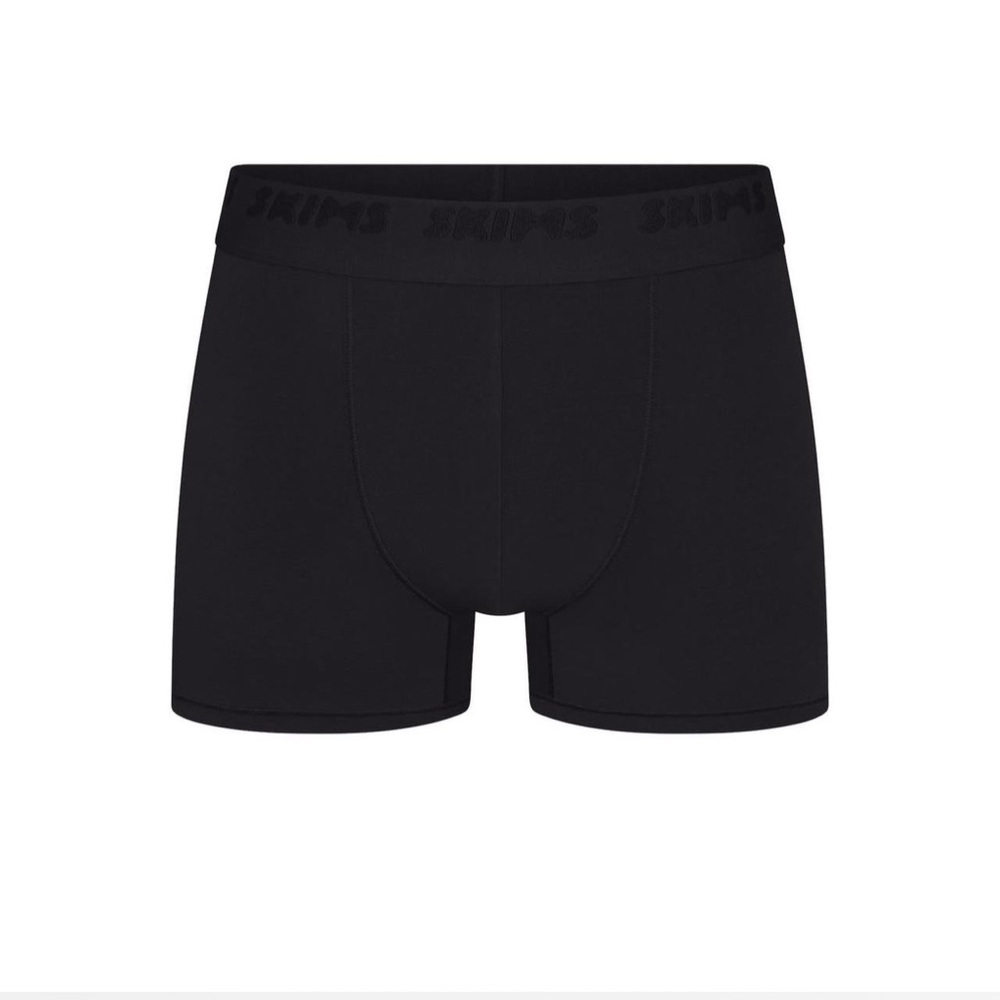 NWT SKIMS Men's Black Boxer Trunks